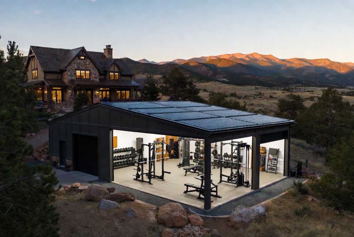 Outbuilding Gym