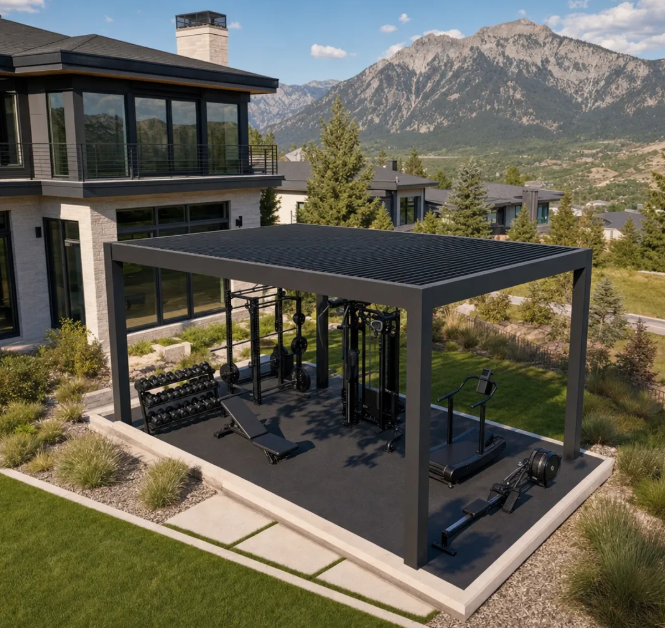 Outdoor Separate Black Mat